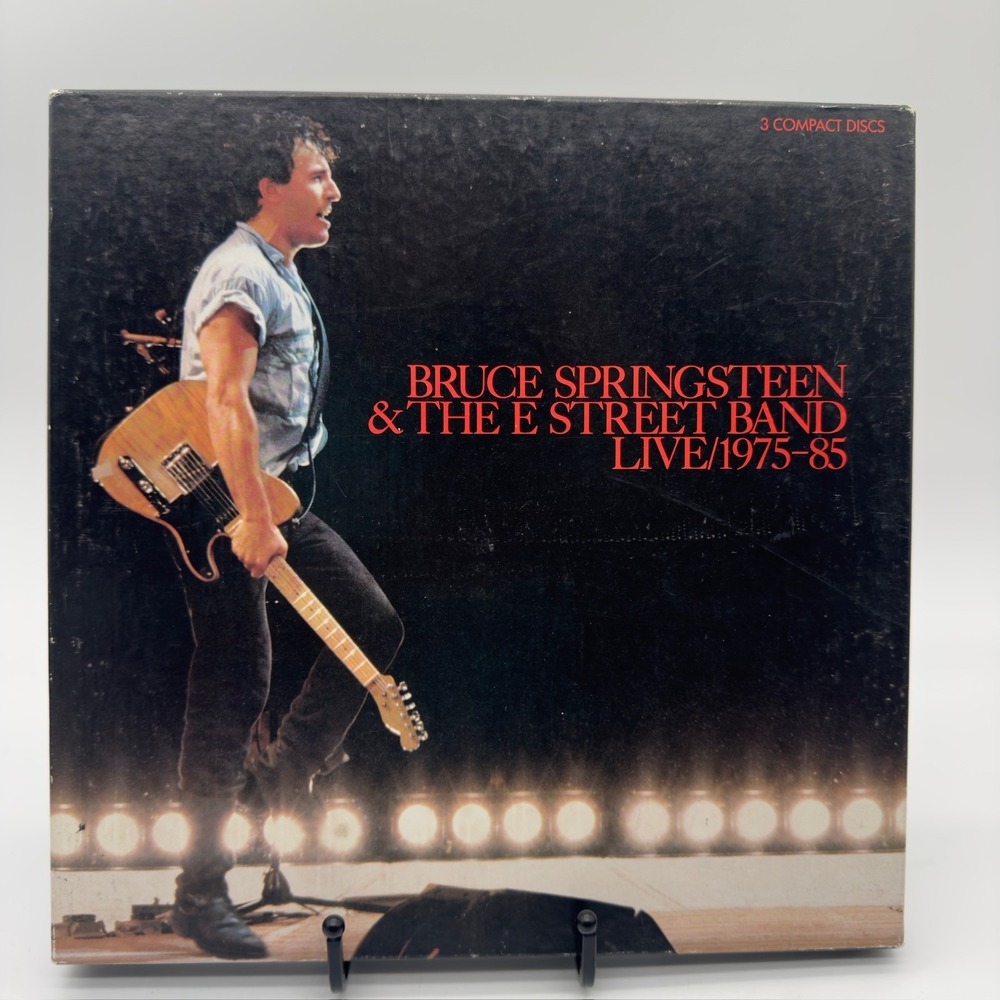 Bruce Springsteen Live 1975-85 3 CD Longbox Complete Columbia 1986